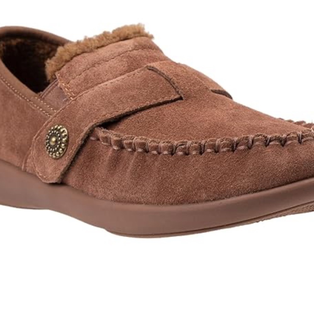 Revitalign Women Orthotic Cozy Suede slip on